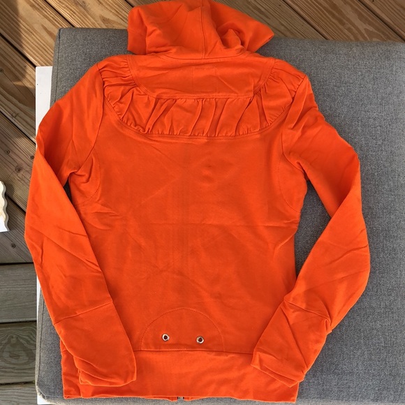 NWT! - CHRISTINE & TAYLOR Ruched Pocket Zip-Up Hoodie GATORS Sweatshirt - Picture 6 of 14